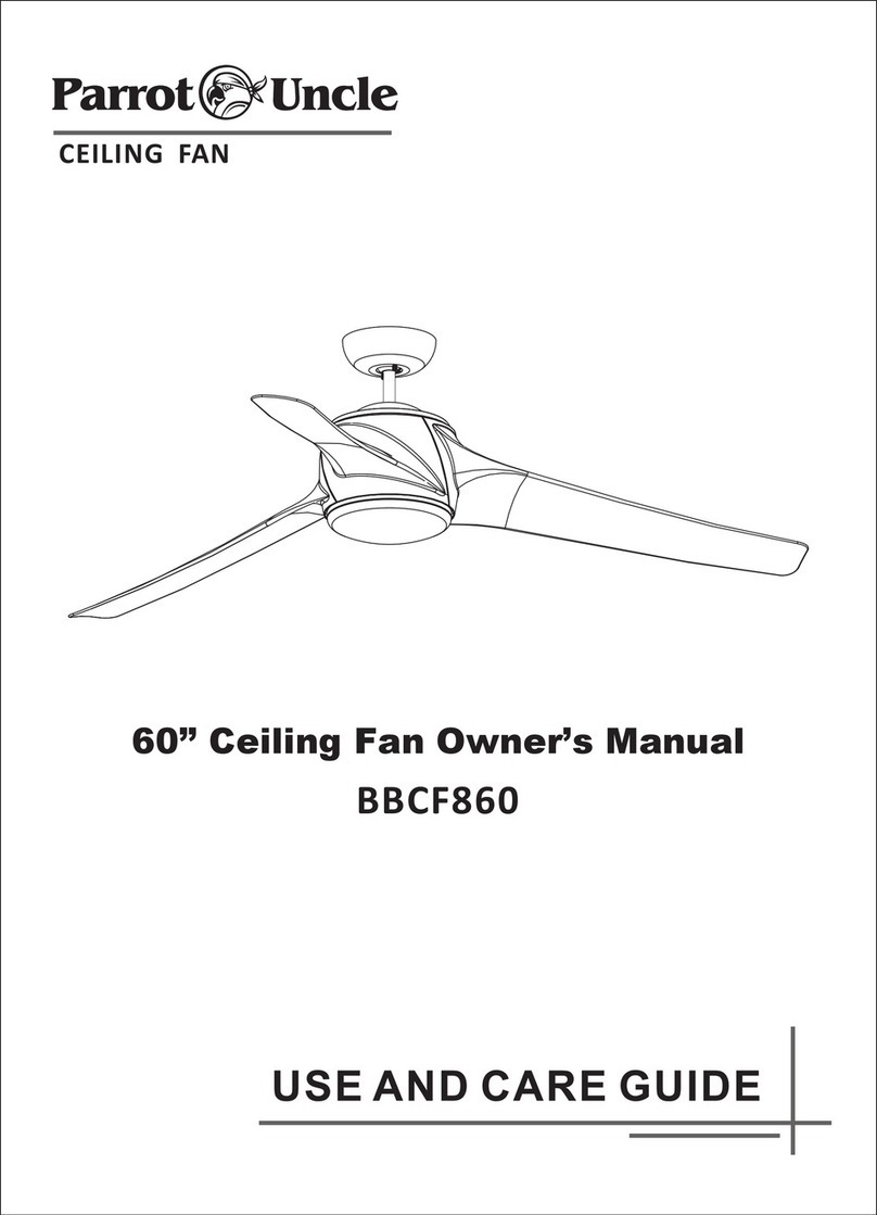 Parrot Uncle BBCF860 User manual