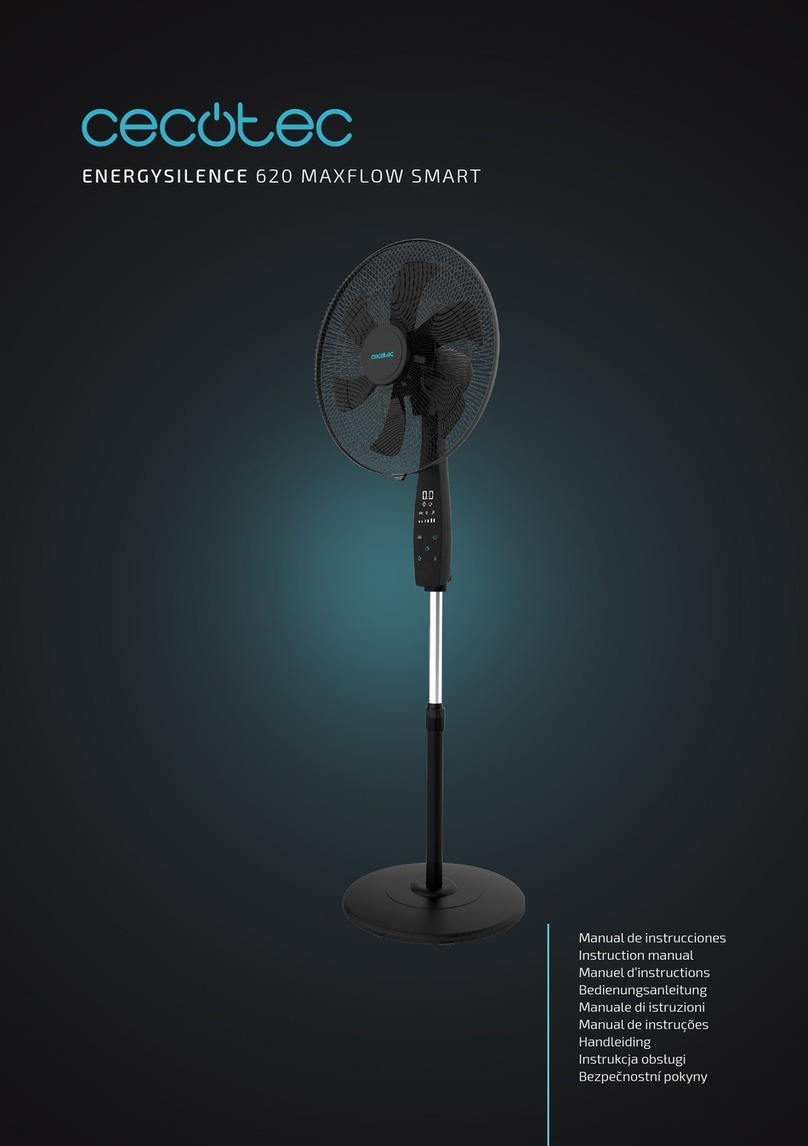 cecotec ENERGYSILENCE 620 MAXFLOW SMART instruction manual