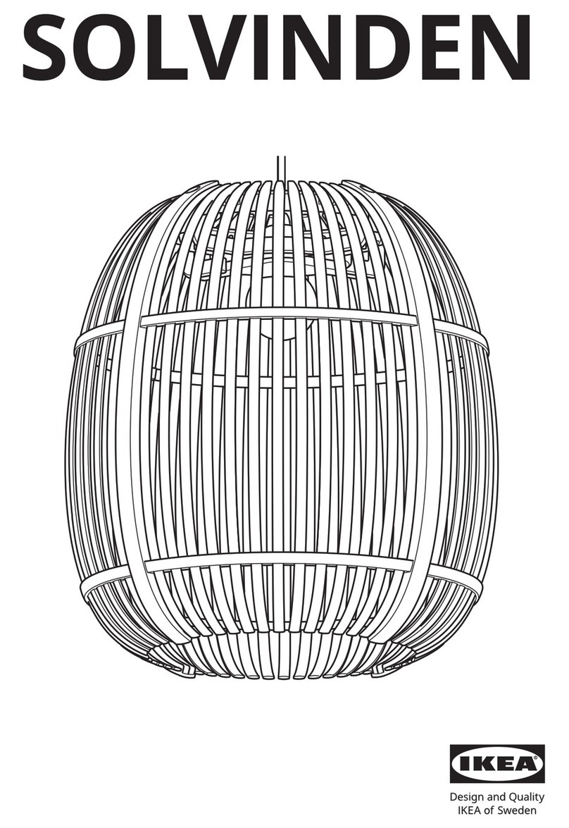 IKEA SOLVINDEN User manual