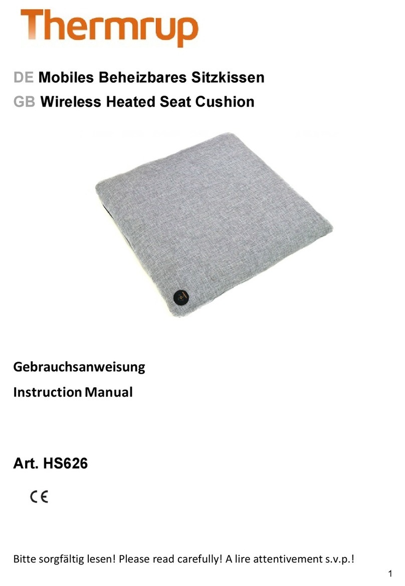 Thermrup HS626 instruction manual
