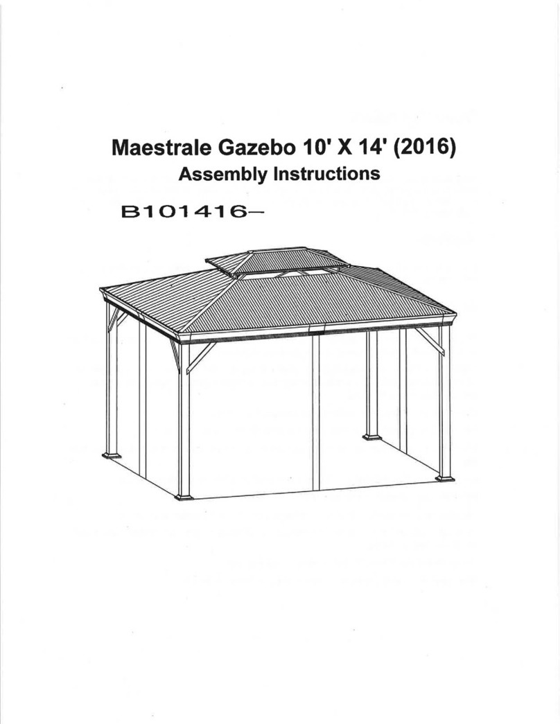 Corriveau Maestrale 8101416 Assembly instructions