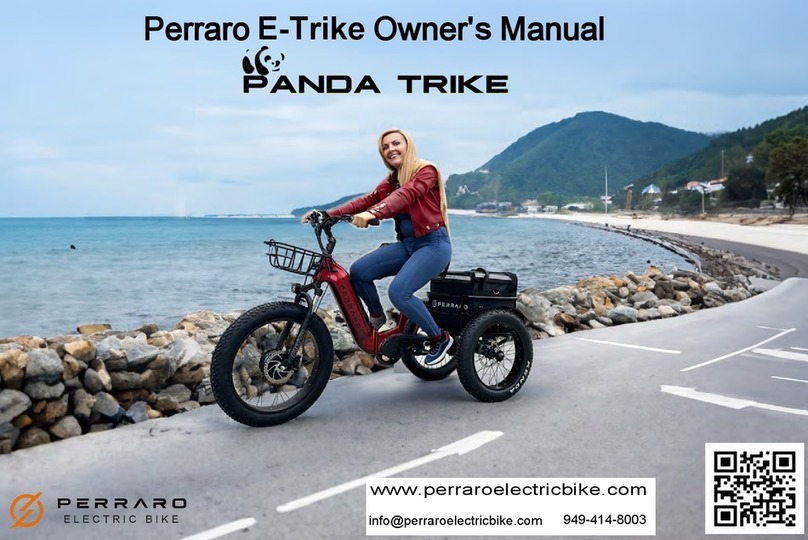 PERRARO PANDA TRIKE owner's manual