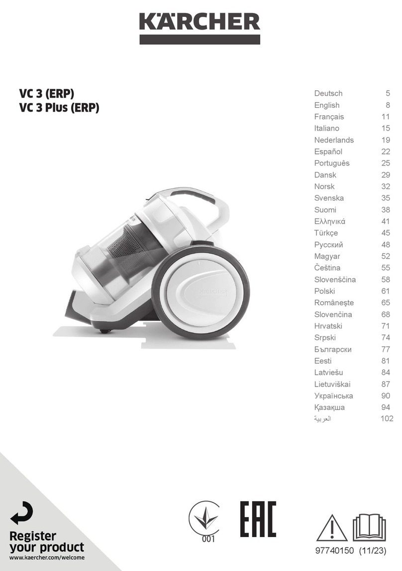 Kärcher VC 3 User manual