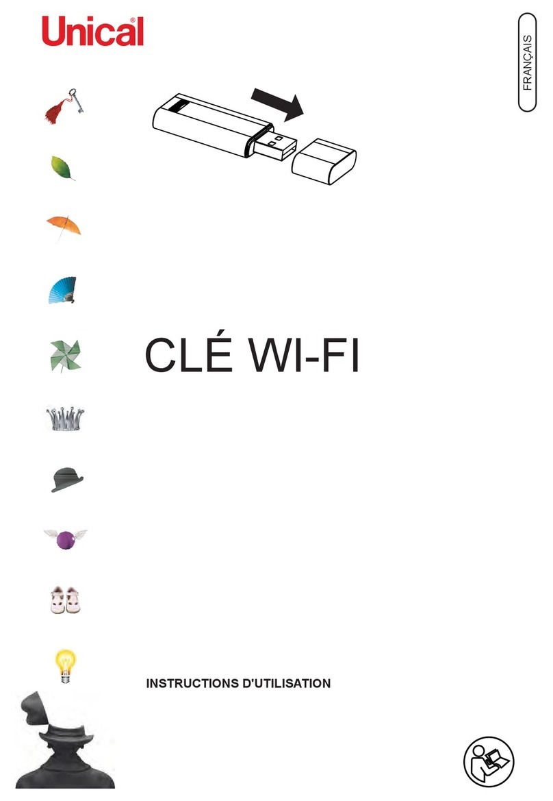 Unical CLE WI-FI manual Unical CLE WI-FI manual