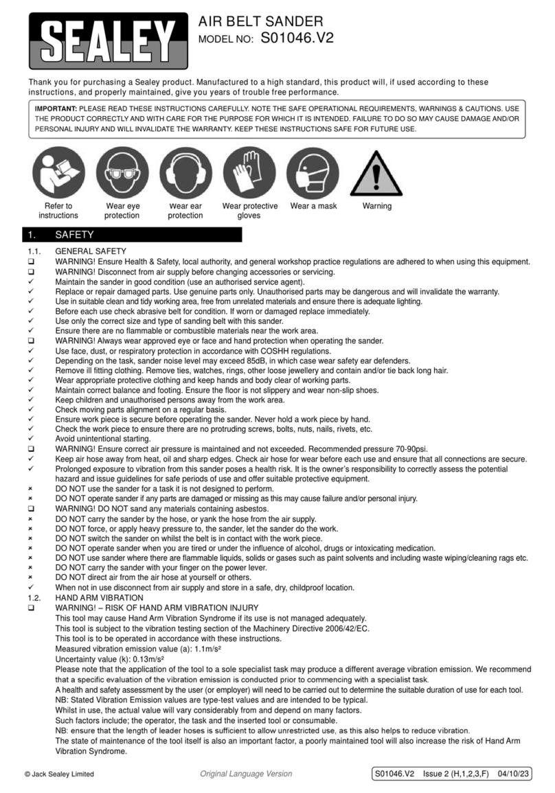 Sealey S01046.V2 User manual Sealey S01046.V2 User manual