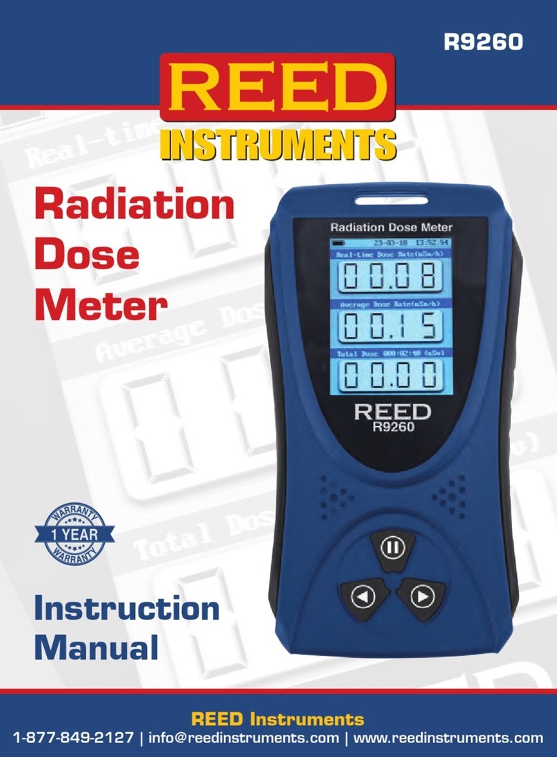Reed Instruments R9260 instruction manual