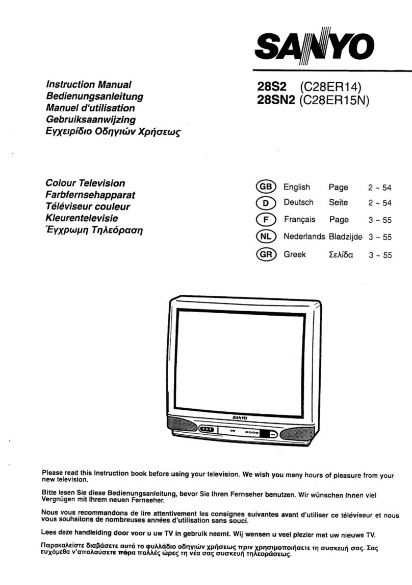 Sanyo 28S2 User manual