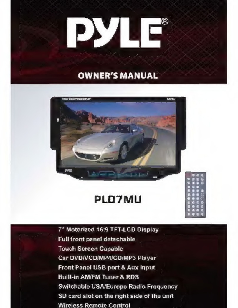 Pyle PLD7MU User manual
