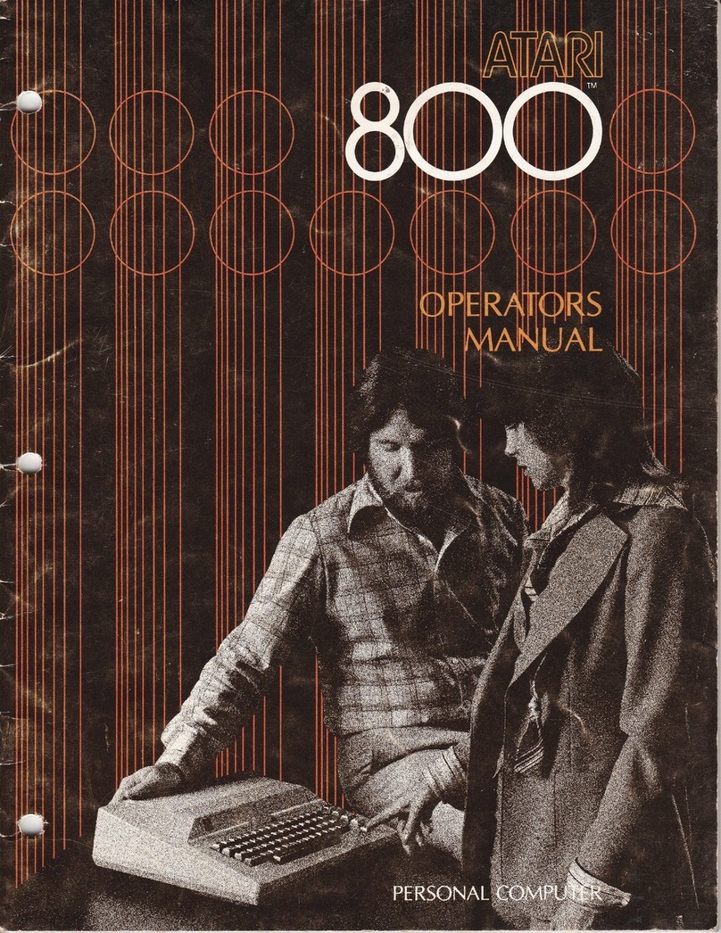 Atari 800 Operator's manual