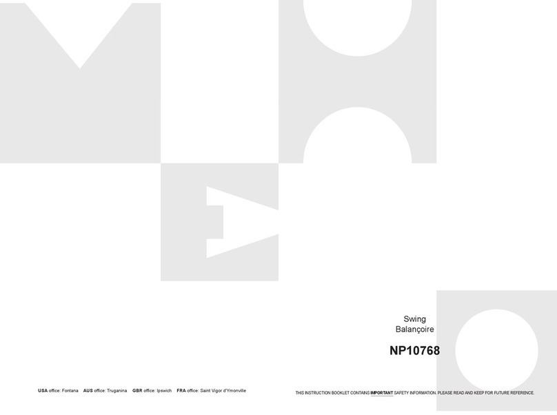 Costway NP10768 Instruction booklet