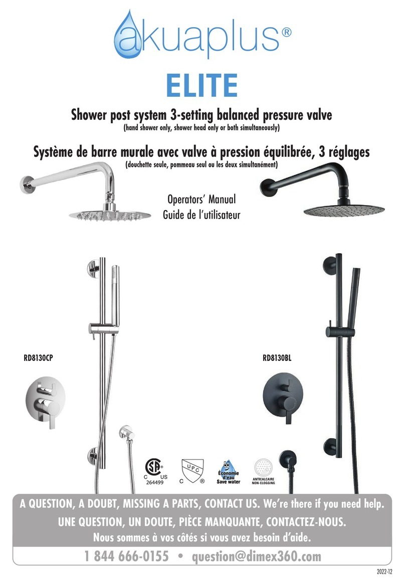 Akuaplus ELITE RD8130CP User manual