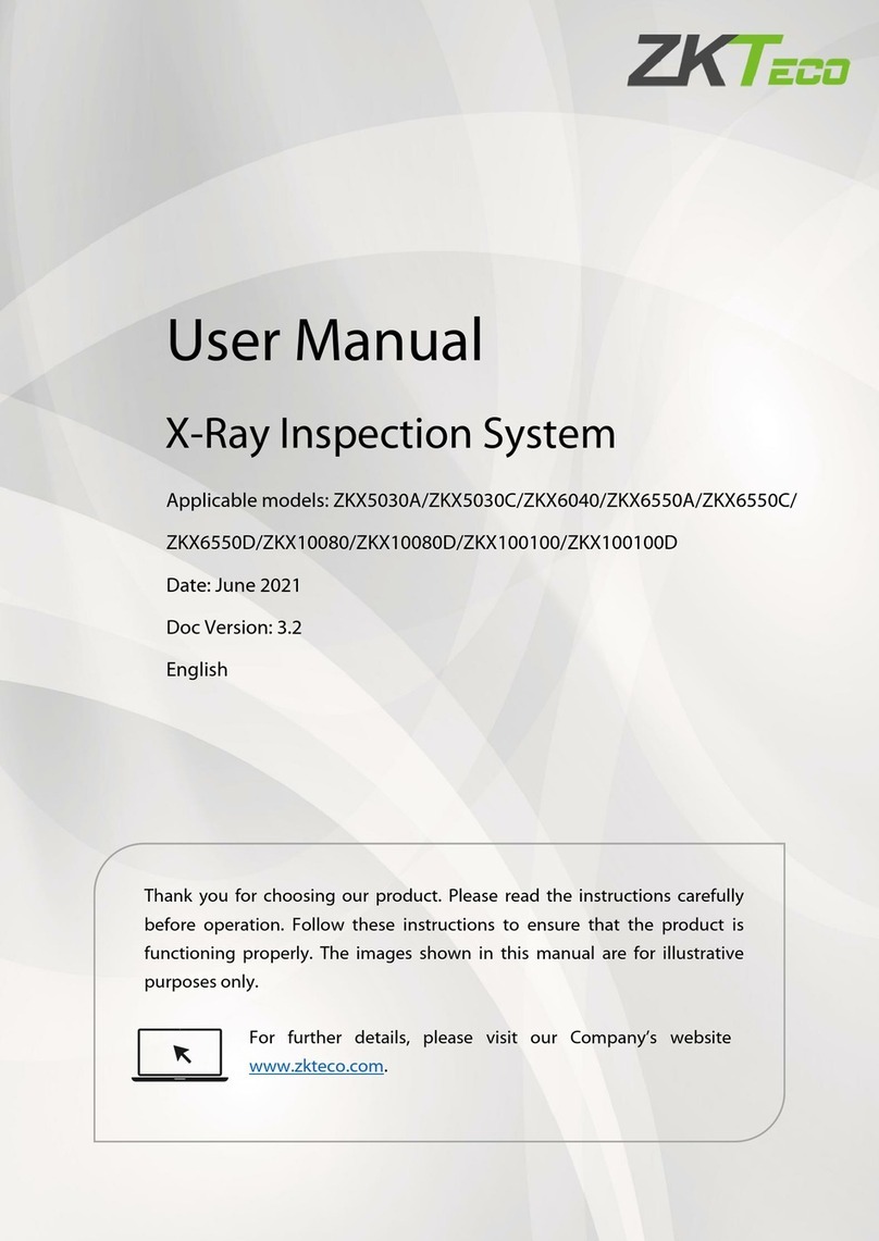 ZKTeco ZKX5030A user manual