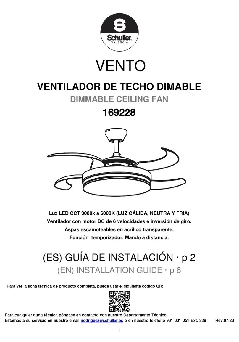 Schuller VENTO installation guide