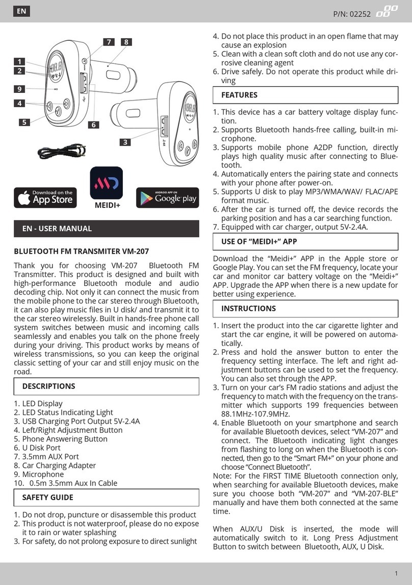 AMiO VM-207 user manual AMiO VM-207 user manual