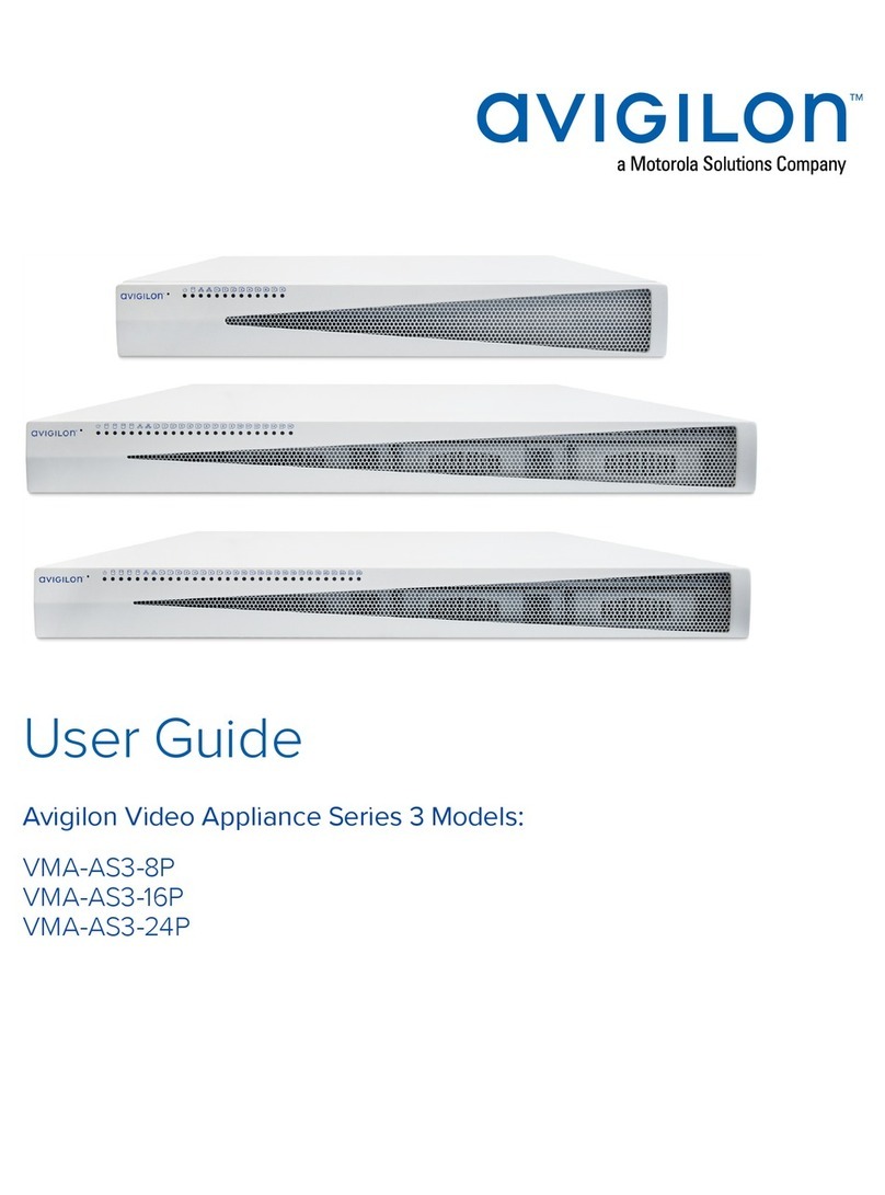 Motorola Avigilon 3 Series User manual