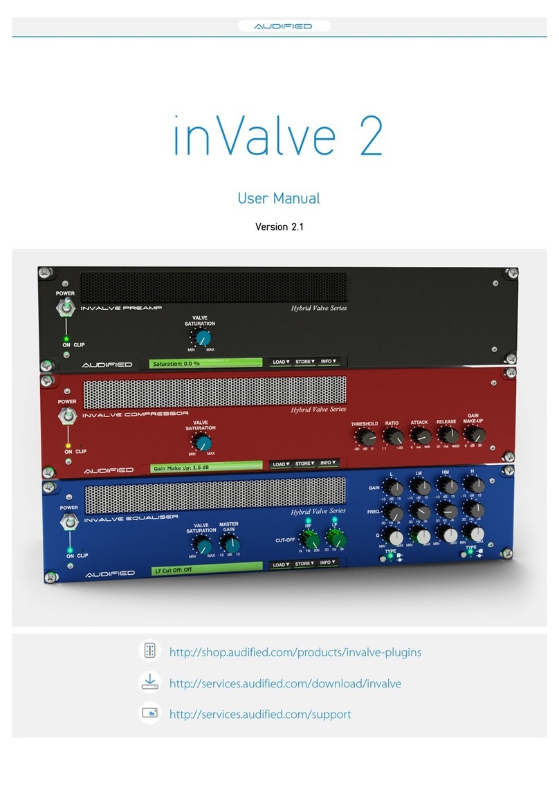AUDIFIED inValve 2 user manual