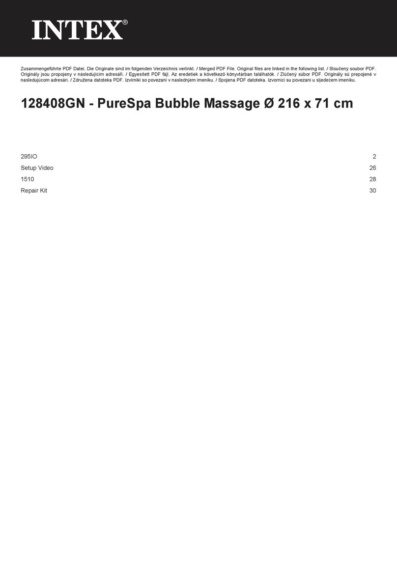 Intex 128408GN User manual