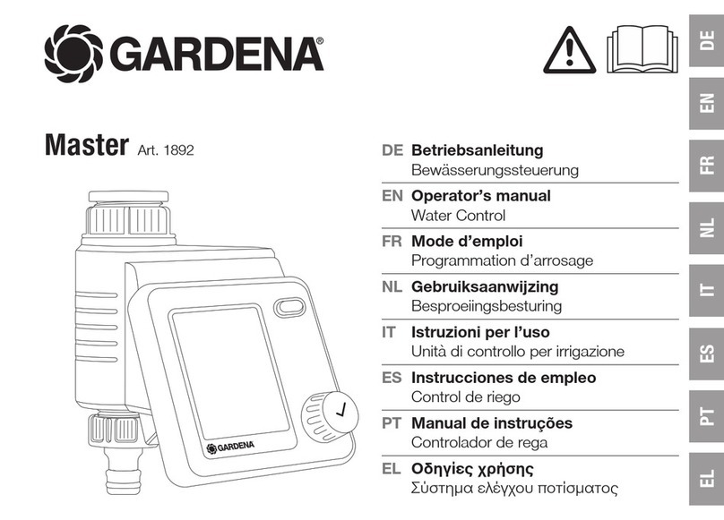 Gardena Master User manual