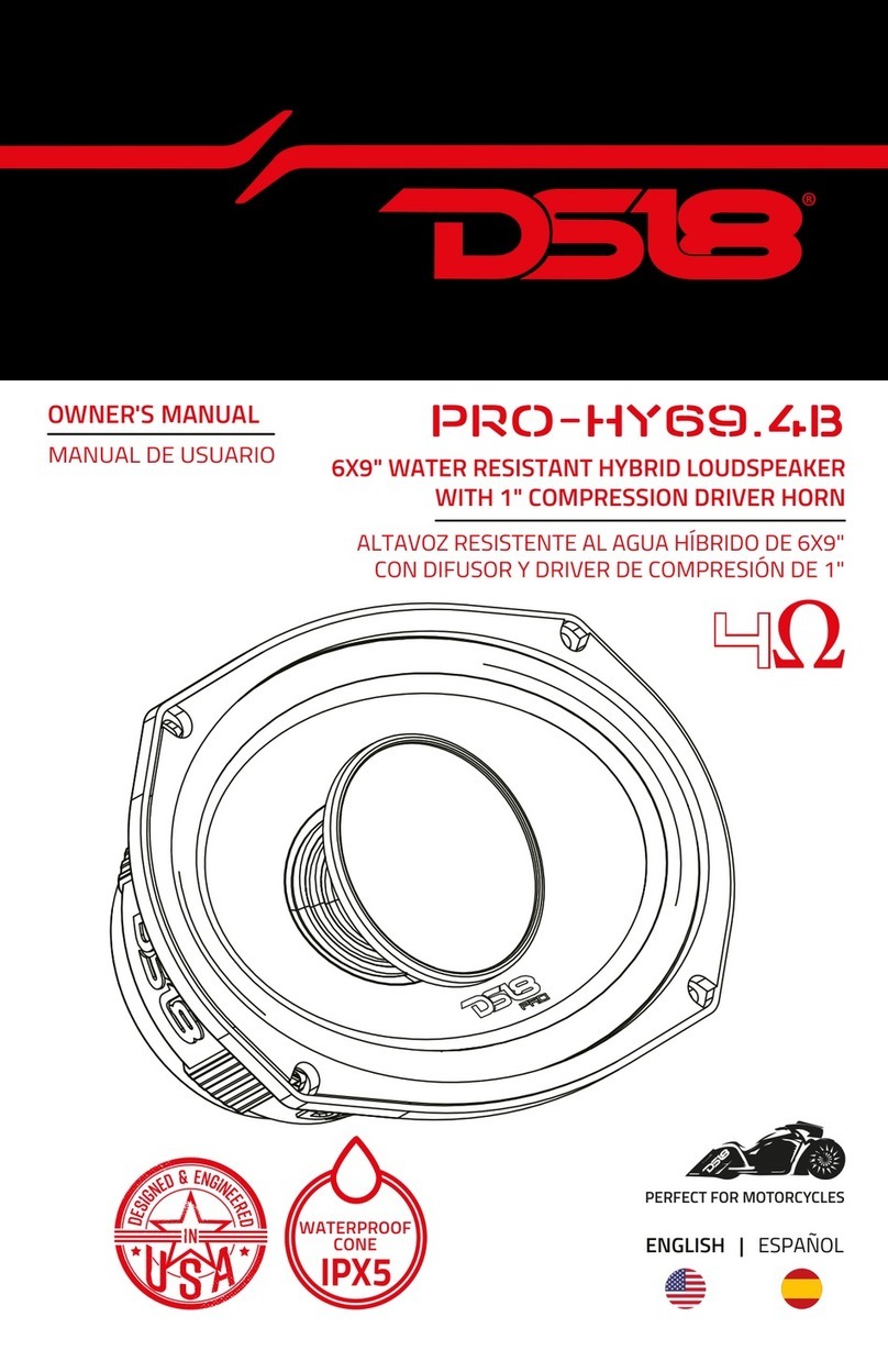 DS18 PRO-HY69.4B owner's manual