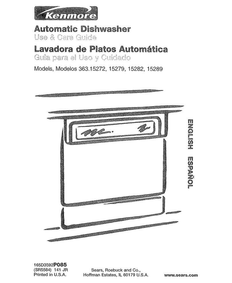 Kenmore 363.15272 User manual