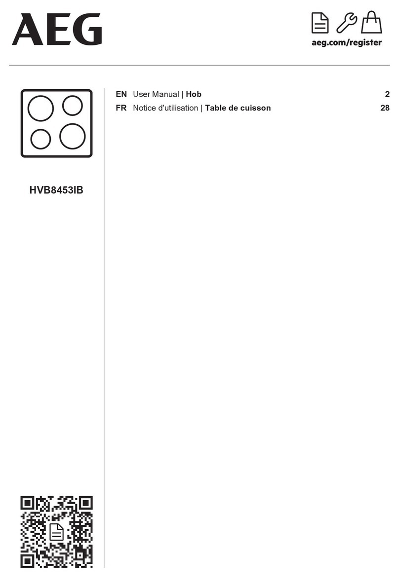 AEG HVB8453IB User manual