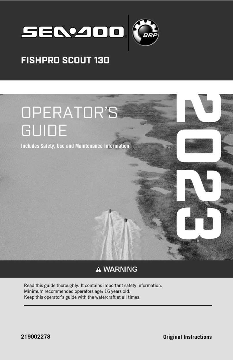 BRP SEA-DOO FISHPRO SCOUT 130 2023 Manual BRP SEA-DOO FISHPRO SCOUT 130 2023 Manual