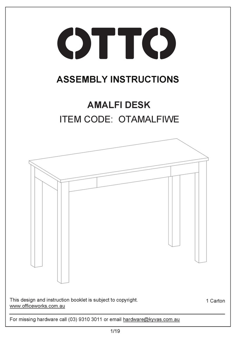 Officeworks OTTO AMALFI User manual Officeworks OTTO AMALFI User manual