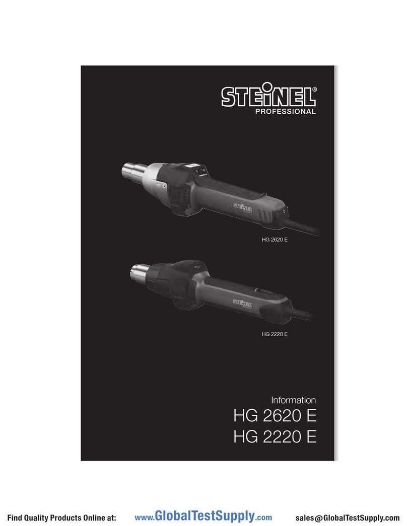 STEINEL PROFESSIONAL HG 2620 E Owner's manual