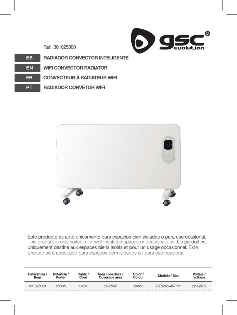 GSC 301025000 User manual