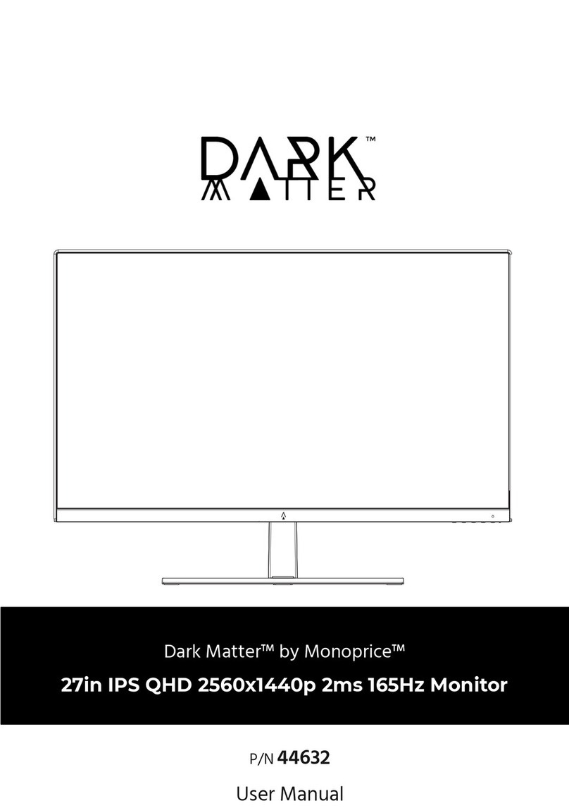 Monoprice Dark Matter 44632 User manual
