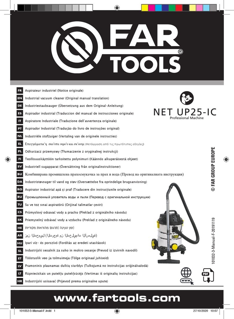 Far Tools NET UP25-IC Use and care manual Far Tools NET UP25-IC Use and care manual