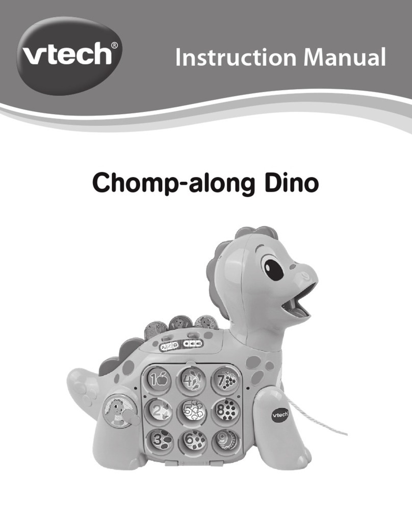 V-tech Chomp-along Dino User manual V-tech Chomp-along Dino User manual