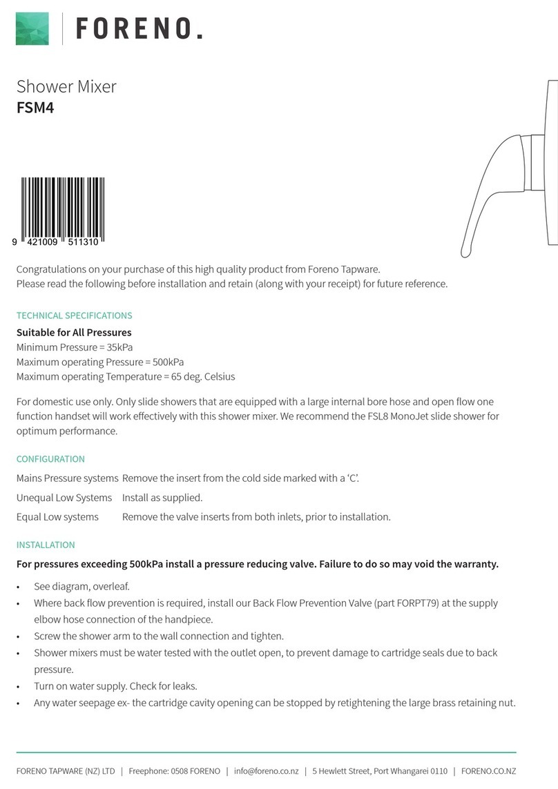 FORENO FSM4 quick start guide