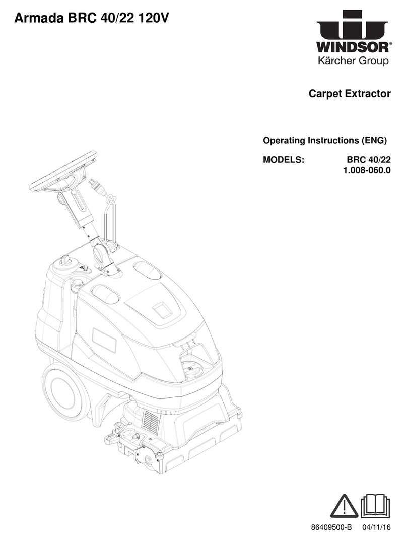 Kärcher Windsor Armada BRC 40/22 operating instructions Kärcher Windsor Armada BRC 40/22 operating instructions