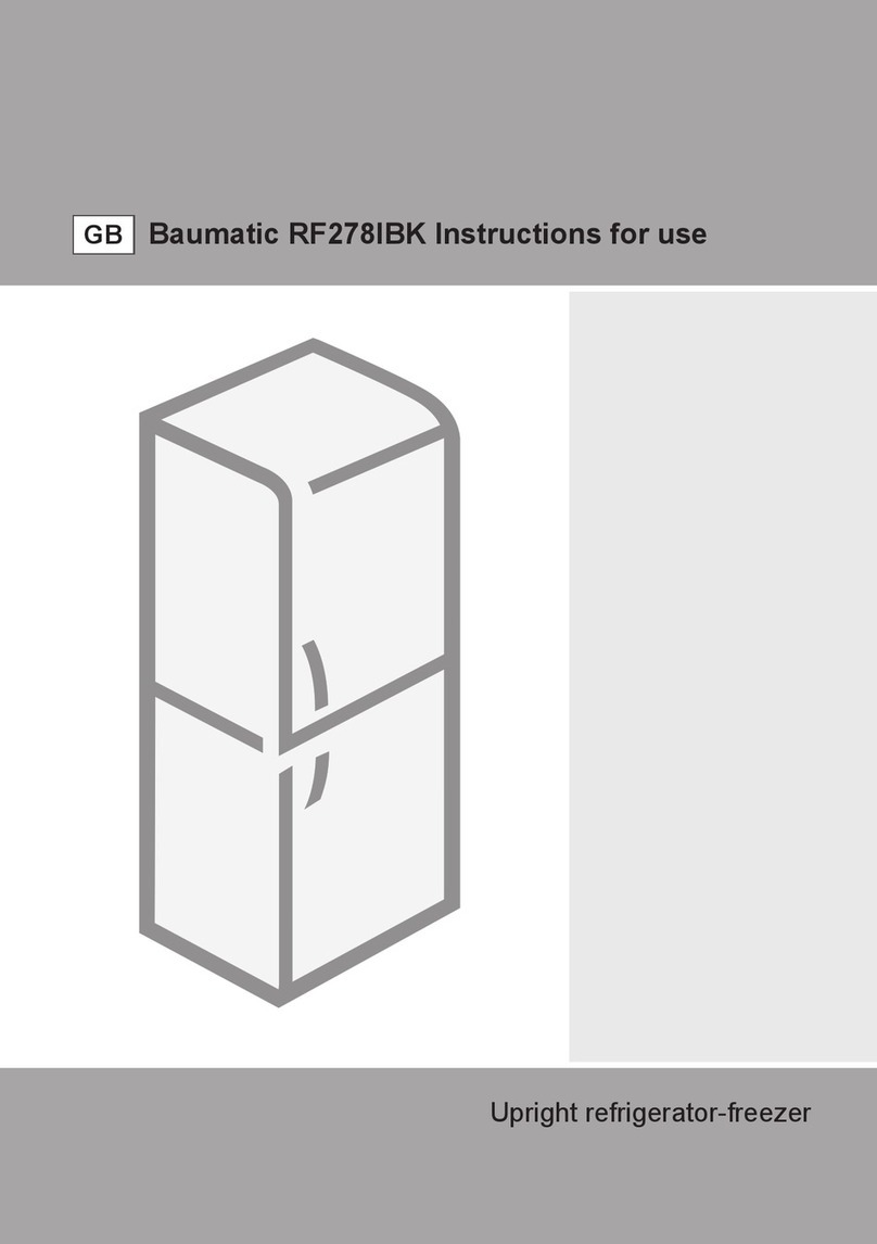 Baumatic RF278IBK User manual