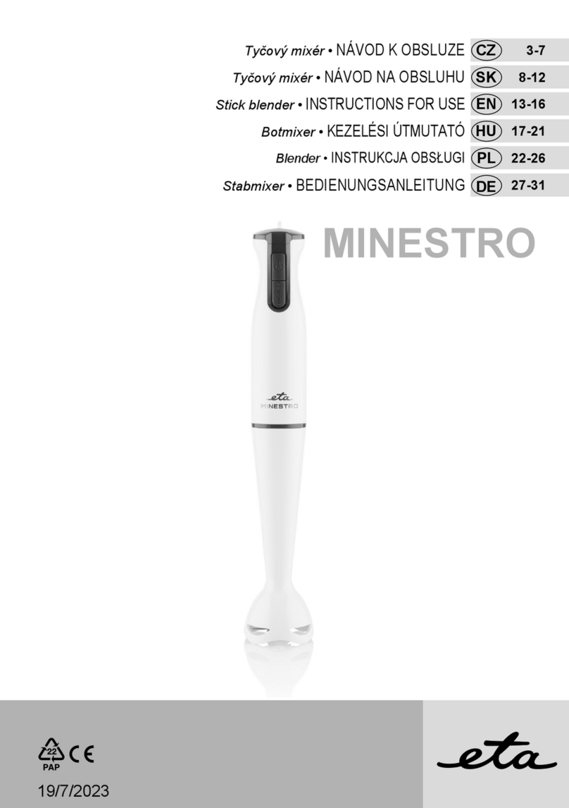eta MINESTRO User manual