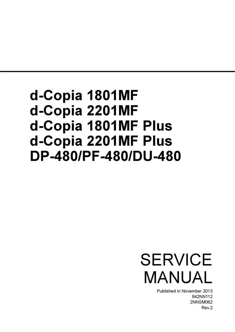 Olivetti d-Copia 1801MF Plus User manual
