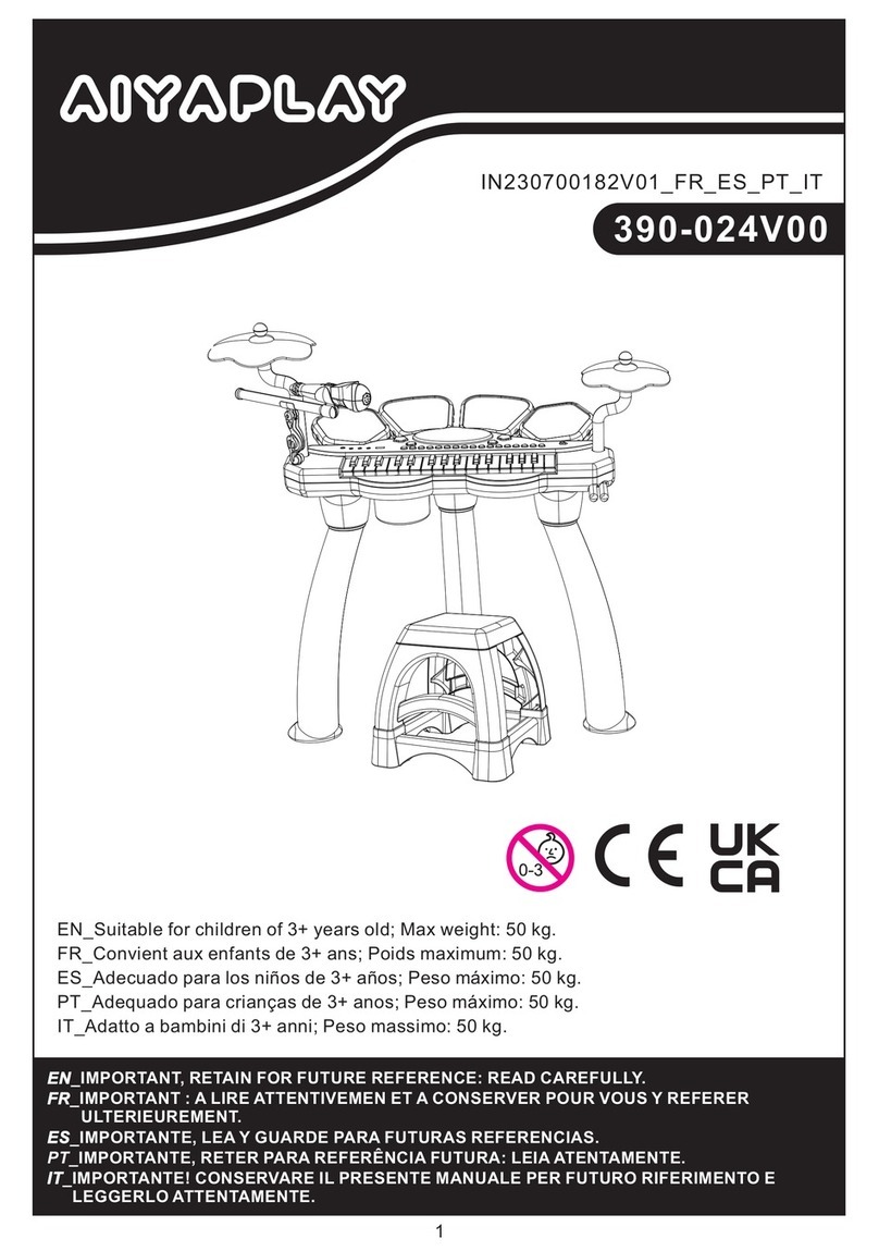 Aiyaplay 390-024V00 manual