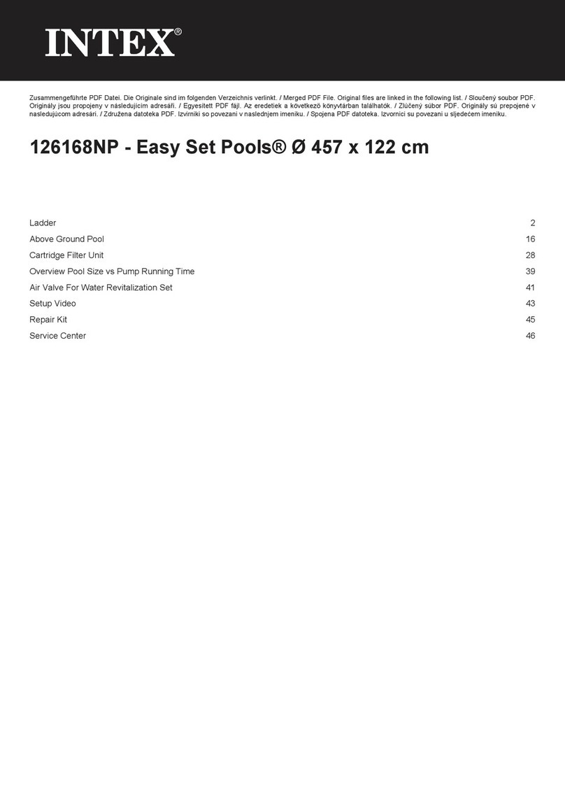 Intex Easy Set Pools 126168NP User manual