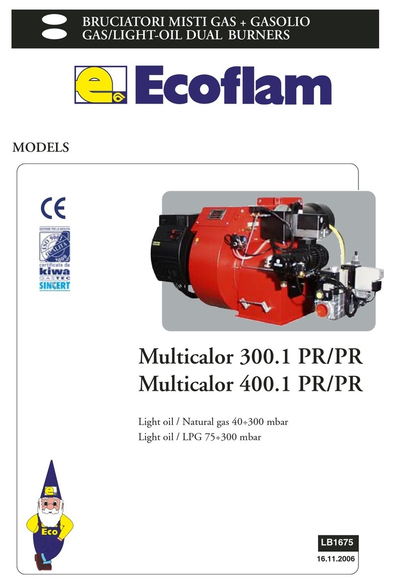 Ecoflam Multicalor 300.1 PR/PR User manual