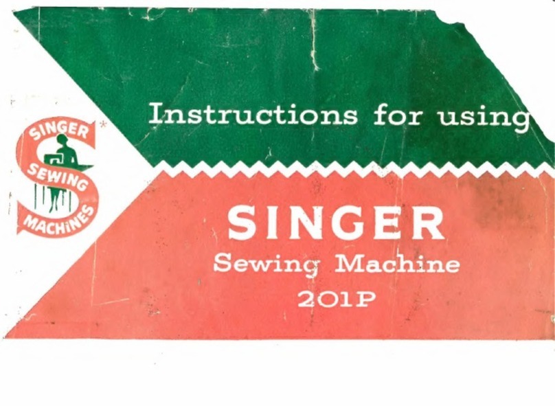 Singer 201P Installation and operation manual Singer 201P Installation and operation manual