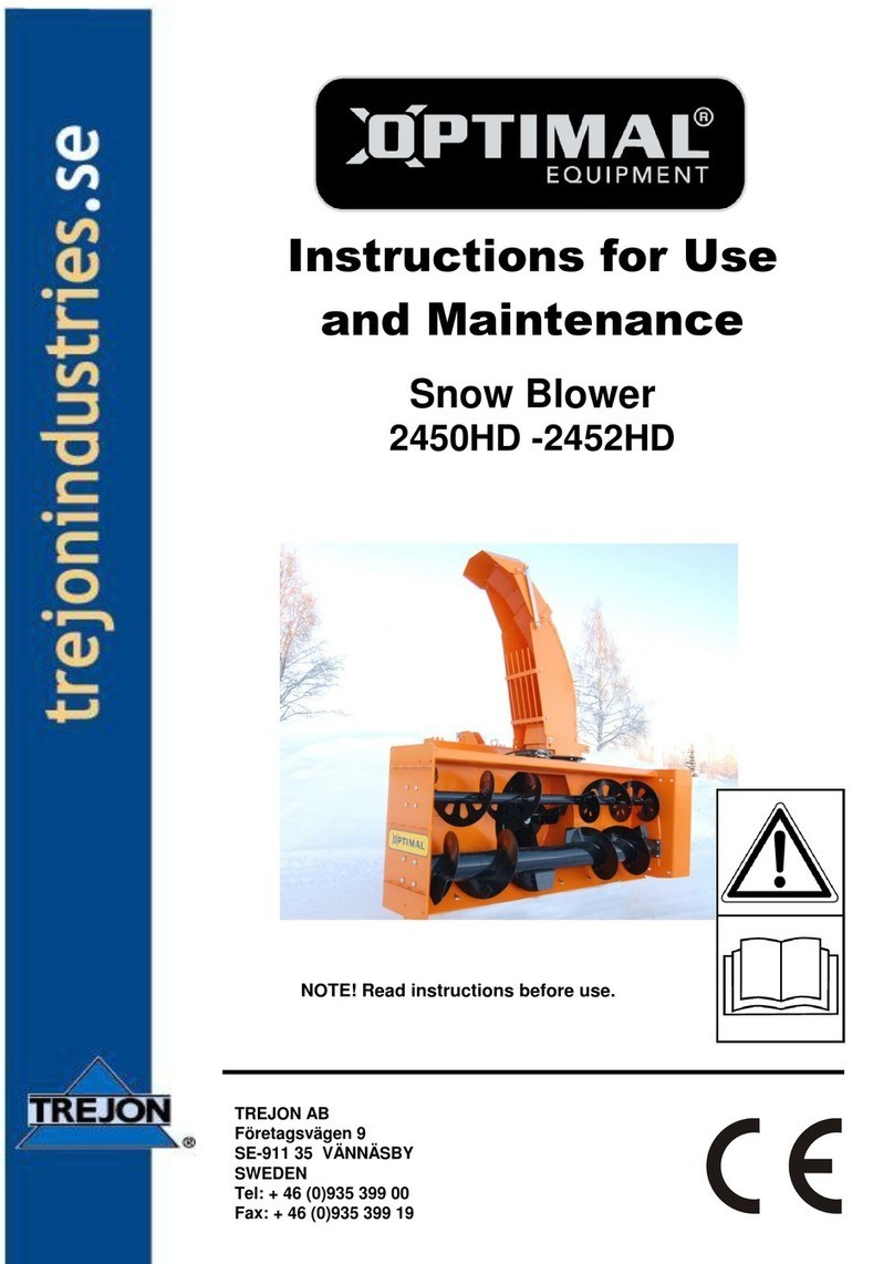Optimal 2450HD Instructions for use and maintenance