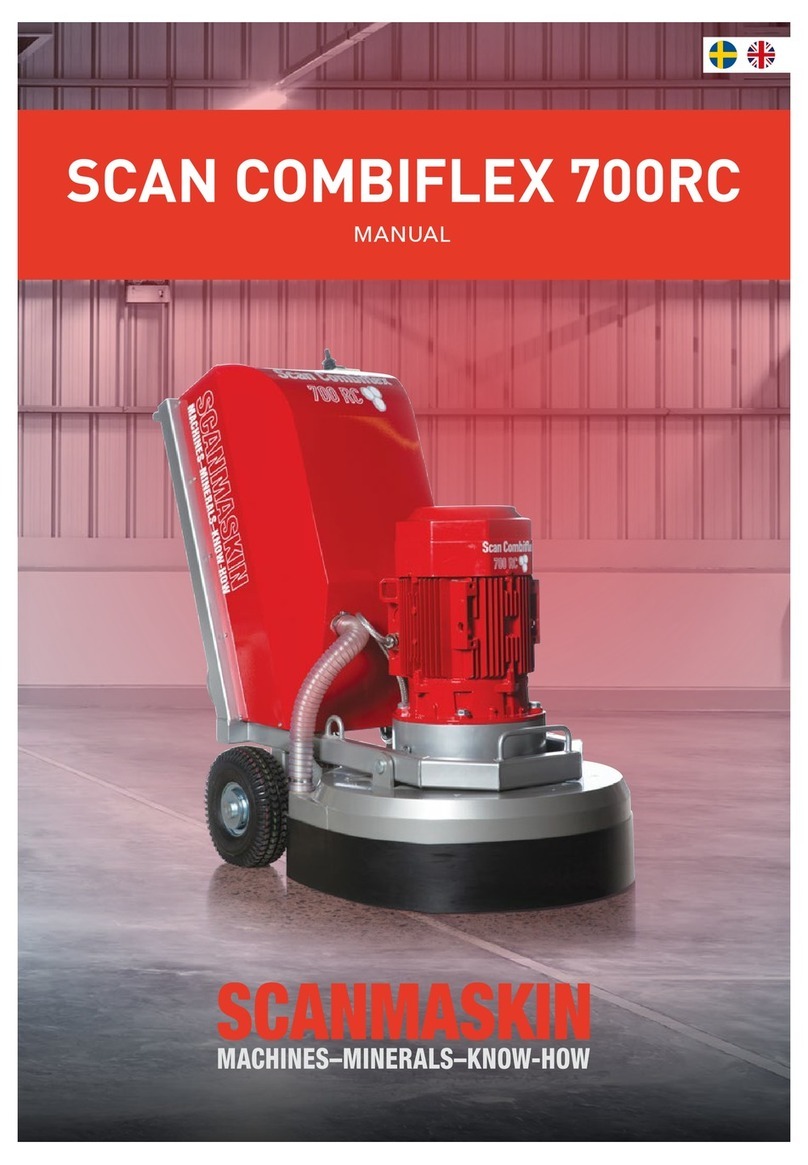 SCANMASKIN SCAN COMBIFLEX 700RC User manual