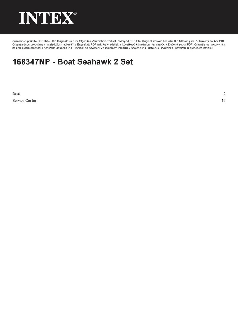 Intex Seahawk 2 Set User manual