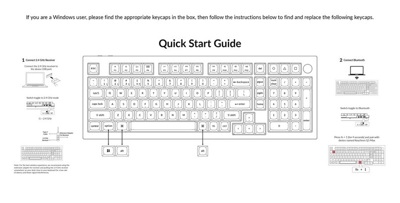 Keychron Q5 Max quick start guide
