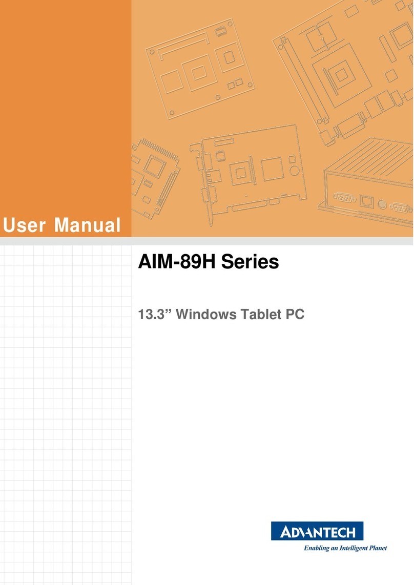 Advantech AIM-89H Series User manual
