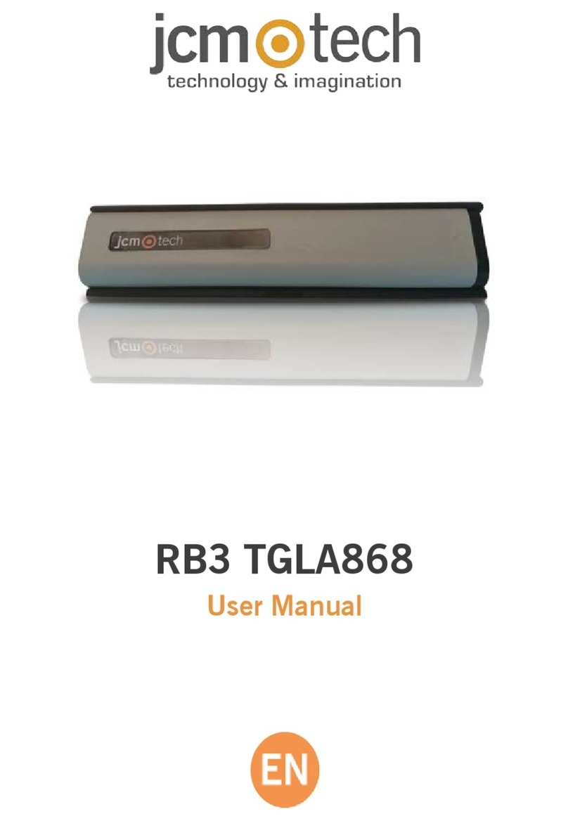 jcm-tech RB3 TGLA868 user manual jcm-tech RB3 TGLA868 user manual
