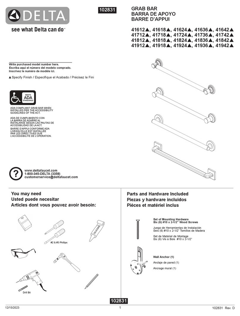 Delta 41618 User manual