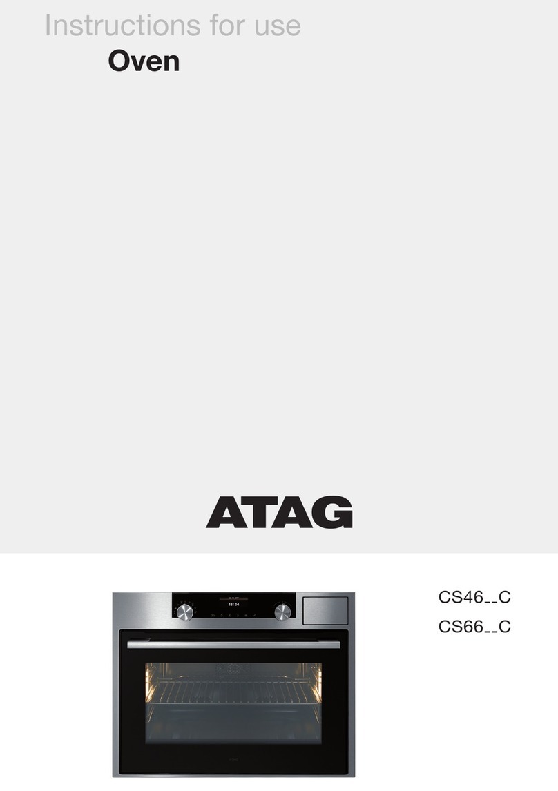 Atag CS4695C/A01 User manual
