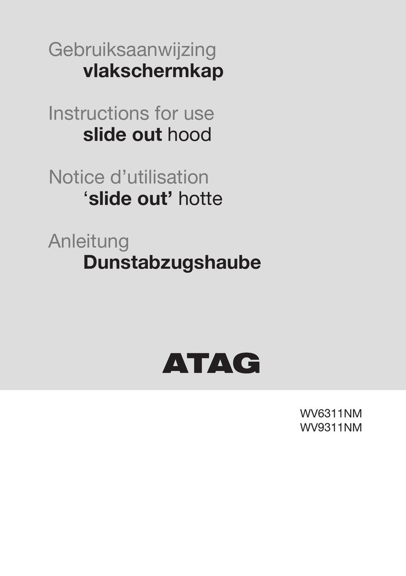 Atag WV9311NM Instructions for use